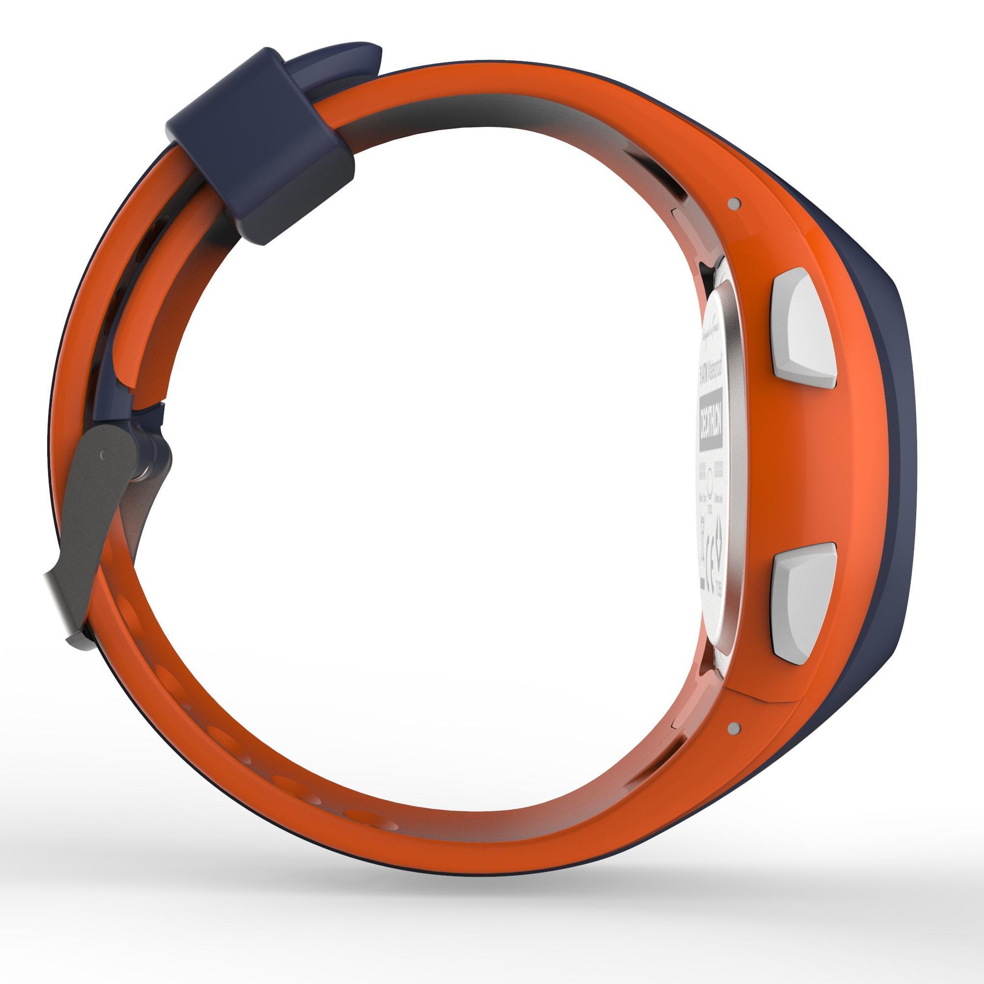 Cronómetro Running Kalenji Negro M Reloj W200 dxBtQsohrC